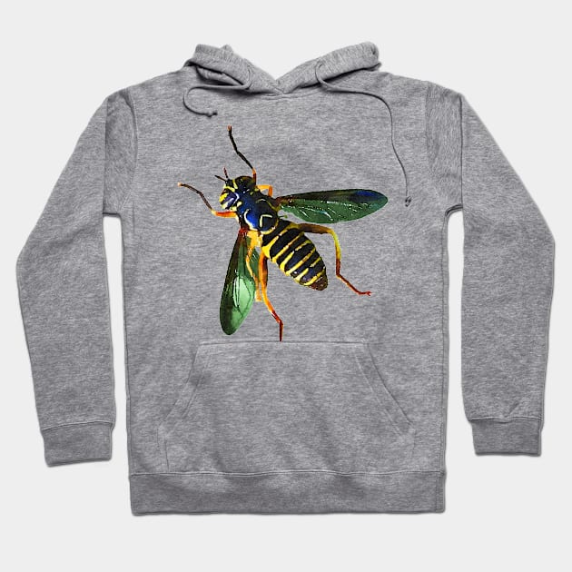 Hornet Fly Hoodie by Griffelkinn